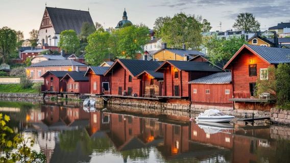 Helsinki, Finland + Temppeliaukio Church + Helsinki Cathedral + Kauppatori