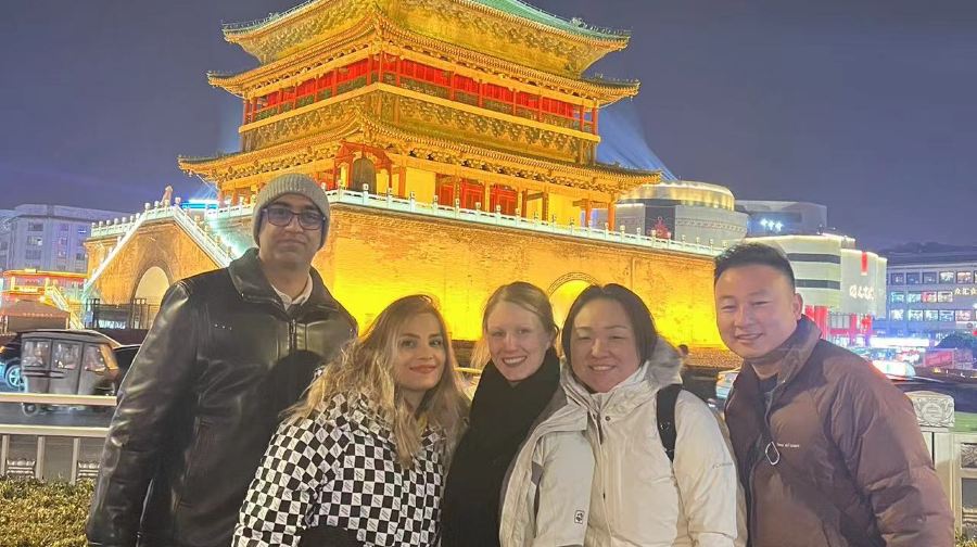 西安步行遊：南門市場、湘子廟、城牆、高家大院書法