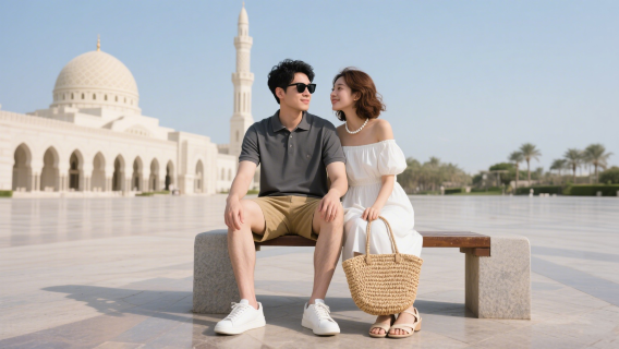 阿聯酋杜拜旅拍【跟拍攝影親子照情侶閨蜜兒童跟拍家庭旅拍】
