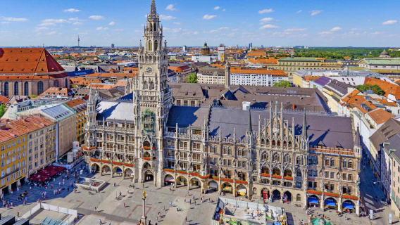 Österreich Salzburg München + Königssee + St. Bartholomäuskirche + Münchner Schloss