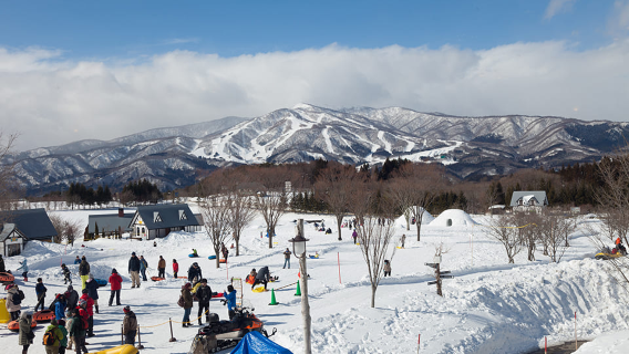 Japón: Excursión de un día a Bokka no Sato Snow Park y aguas termales desde Nagoya