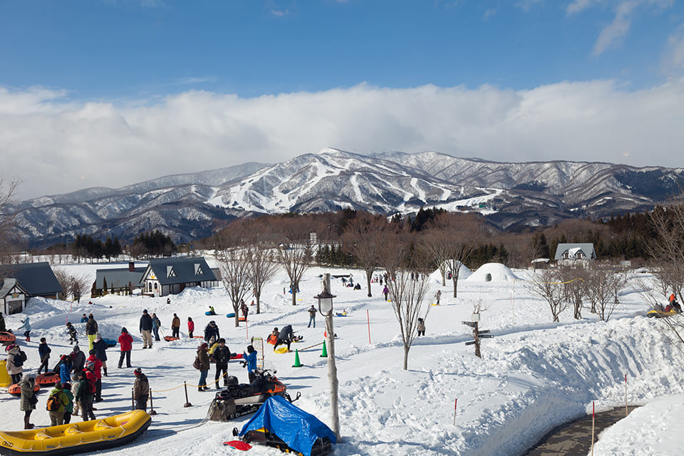 1-day tour to Bokka no Sato Snow Park + Hot Springs from Nagoya (Departing from Nagoya)