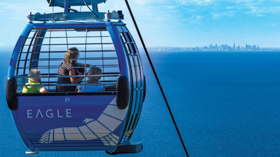 Arthurs Seat Eagle cable car ticket, Mornington Peninsula, Australia
