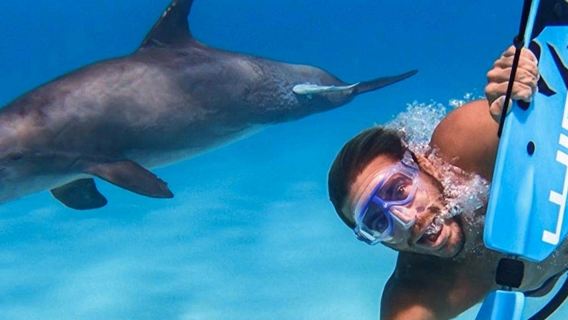 Hurghada: Geführte U-Boot-Tour & Wasserski-Abenteuer + Privater Transfer