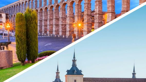 Segovia and Toledo: Entry Tickets + Guided Tour + Transfers