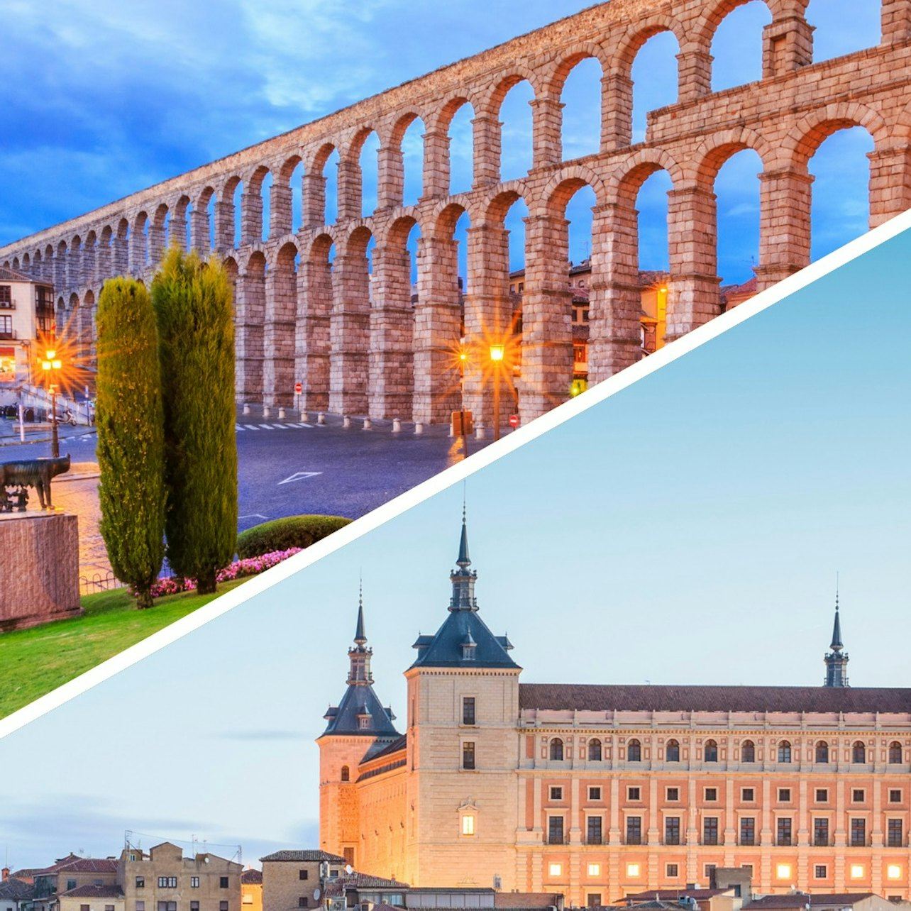 Segovia e Toledo: biglietti d'ingresso + visita guidata + trasferimenti