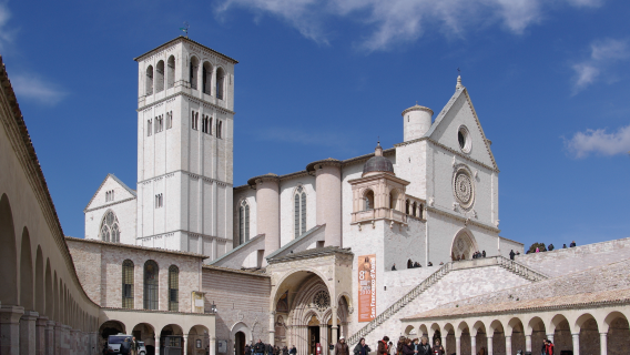 Papal Basilica and Sacred Convent of Saint Francis in Assisi + Church of Santa Maria sopra Minerva in Assisi + Rocca Maggiore [Private Charter Special Line I Itinerary Adjustment]