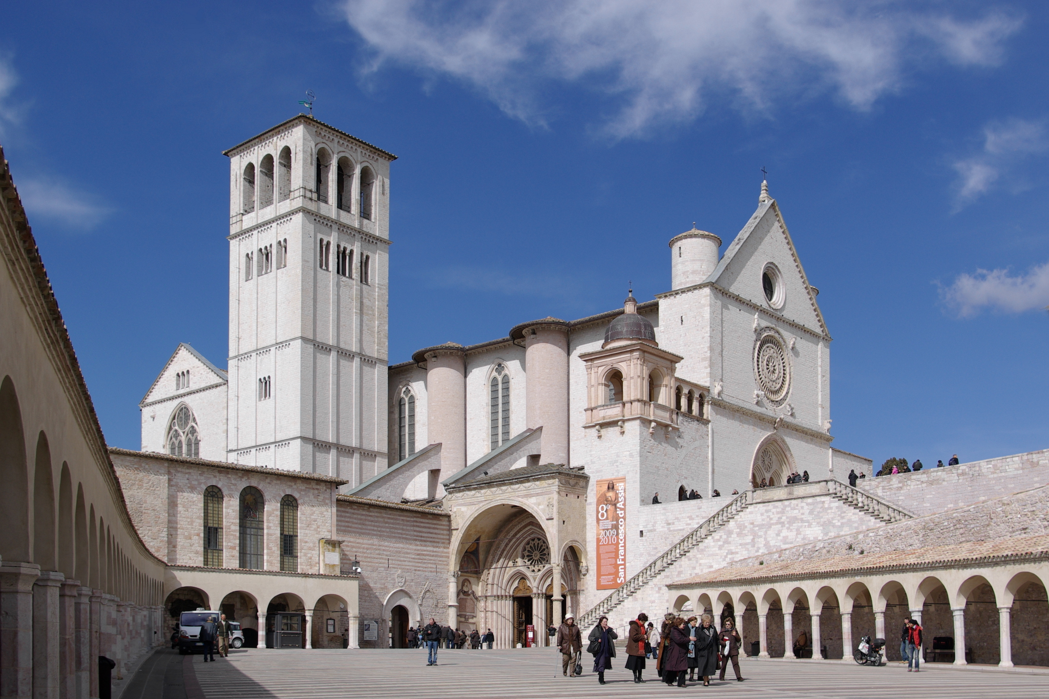 Papal Basilica and Sacred Convent of Saint Francis in Assisi + Church of Santa Maria sopra Minerva in Assisi + Rocca Maggiore [Private Charter Special Line I Itinerary Adjustment]