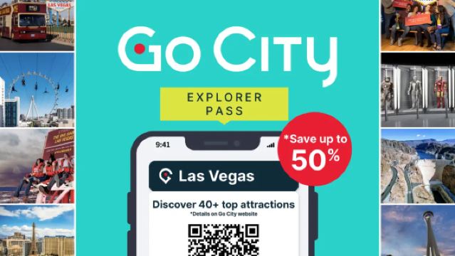 ラスベガス自選観光地パス Go City ラスベガス エクスプローラーパス