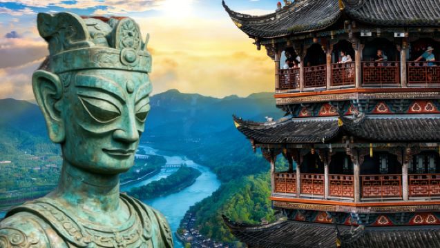 三星堆+都江堰+灌縣古城藍眼淚丨真純玩·含門票丨可選8人團