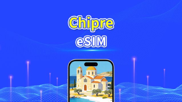 eSIM de Chipre | 5G/4G | Datos de alta velocidad | 24 horas | 1-30 días | Código QR