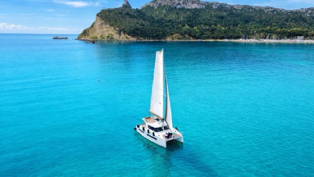 Catamaran tour, swimming, snorkeling, and a Prosecco toast