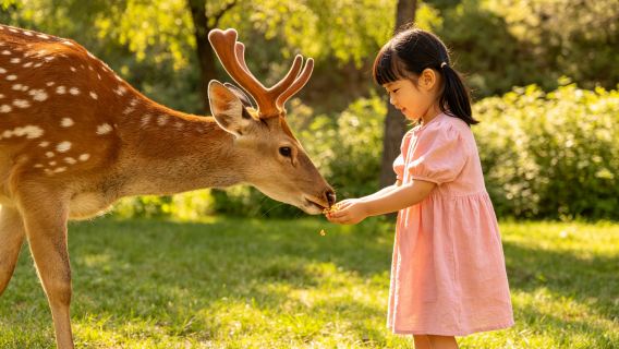 海達索道·餵野生梅花鹿·帆船出海·大連市區環海一日 小團組合