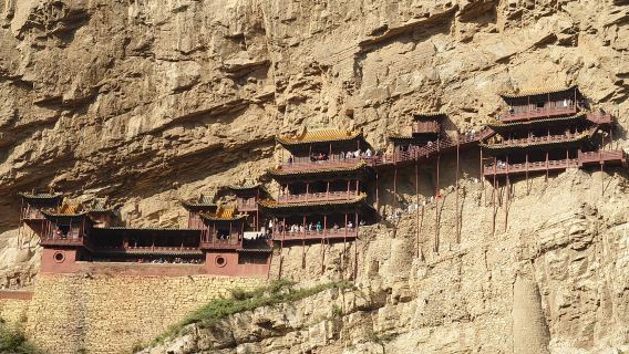 Excursión privada al Templo Colgante de Shanxi + Pagoda de Madera + Paso Yanmen