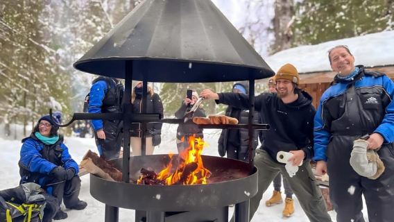 Rovaniemi: Korouoma Canyon Frozen Waterfalls Hike & BBQ