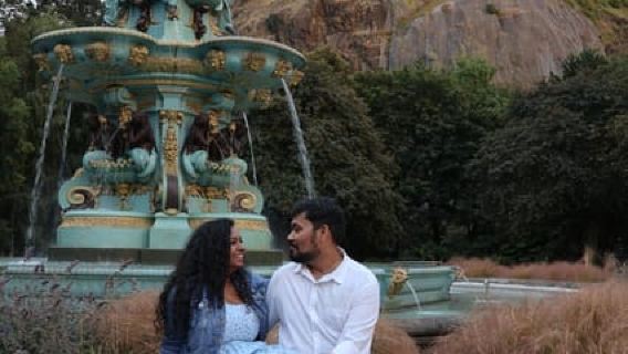 Sesión fotográfica en Edimburgo: Retratos, parejas y compromisos