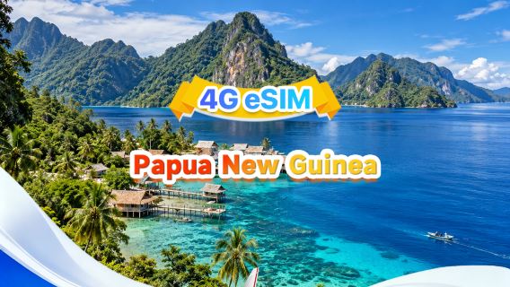 Papua Nuova Guinea eSIM | supporto per All AI & TikTok | totale 1GB-30GB | 3-30 giorni | fatturazione 24 ore | QR code