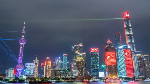 上海蟹夕食&黄浦江ナイトクルーズ <日本語ガイド/夕食付/ホテル送迎/1名より出発>