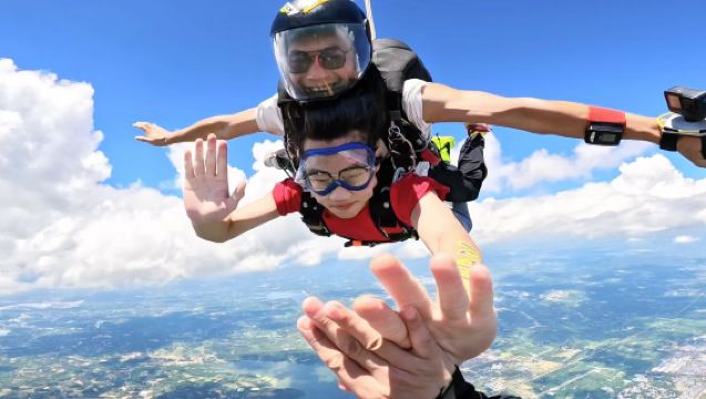 飛行家荊門跳傘俱樂部【湖北荊門3300米高空跳傘+高清攝像】
