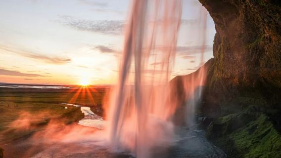 Iceland: Skogafoss, Solheimajokull, Vik Black Beach, and Seljalandsfoss 1-day tour