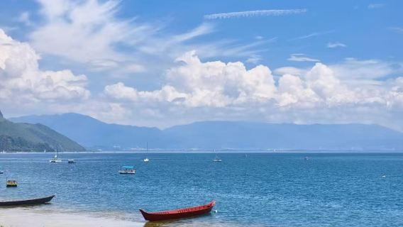 雲南昆明撫仙湖一日遊【6人內商務團+市區上門接送+門票】