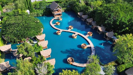 Restaurante flotante Bubble in the Forest Cafe de Bangkok | Reservas y vale en metálico| Reservas