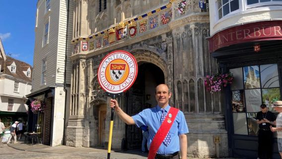 Canterbury: Recorrido a pie con guía con distintivo verde