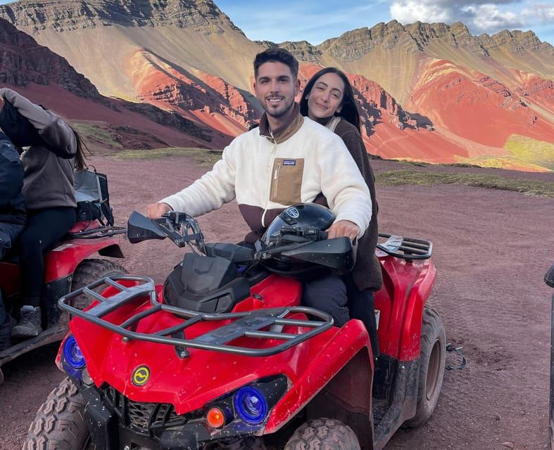 ATV Tour to the Red Valley and Rainbow Mountain with Meals