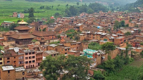 Panauti & Bhaktapur Durbar Square dagtocht met lunch