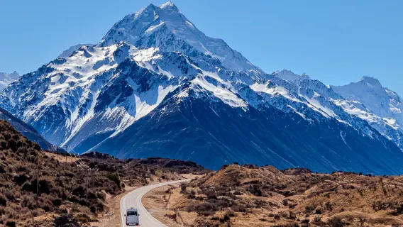 Tour por el Monte Cook, Lago Tékapo e Iglesia del Buen Pastor en Nueva Zelanda [Grupo pequeño de 16 personas con almuerzo incluido]