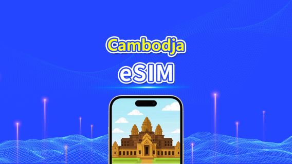 Cambodja eSIM | 4G | Dagelijks/Totaal datapakket | 1–30 dagen | Natuurlijke dagafrekening | QR-code