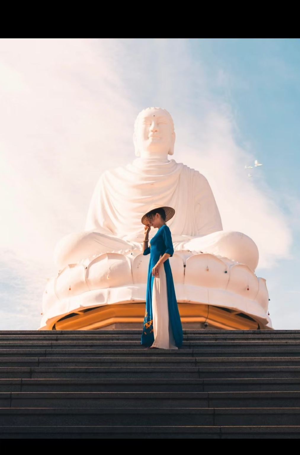 Tagesausflug mit Privattransfer in Nha Trang: Kathedrale von Nha Trang + Po Nagar Cham Türme + Long Son Pagode (anpassbare Route, chinesischsprachiger Service)