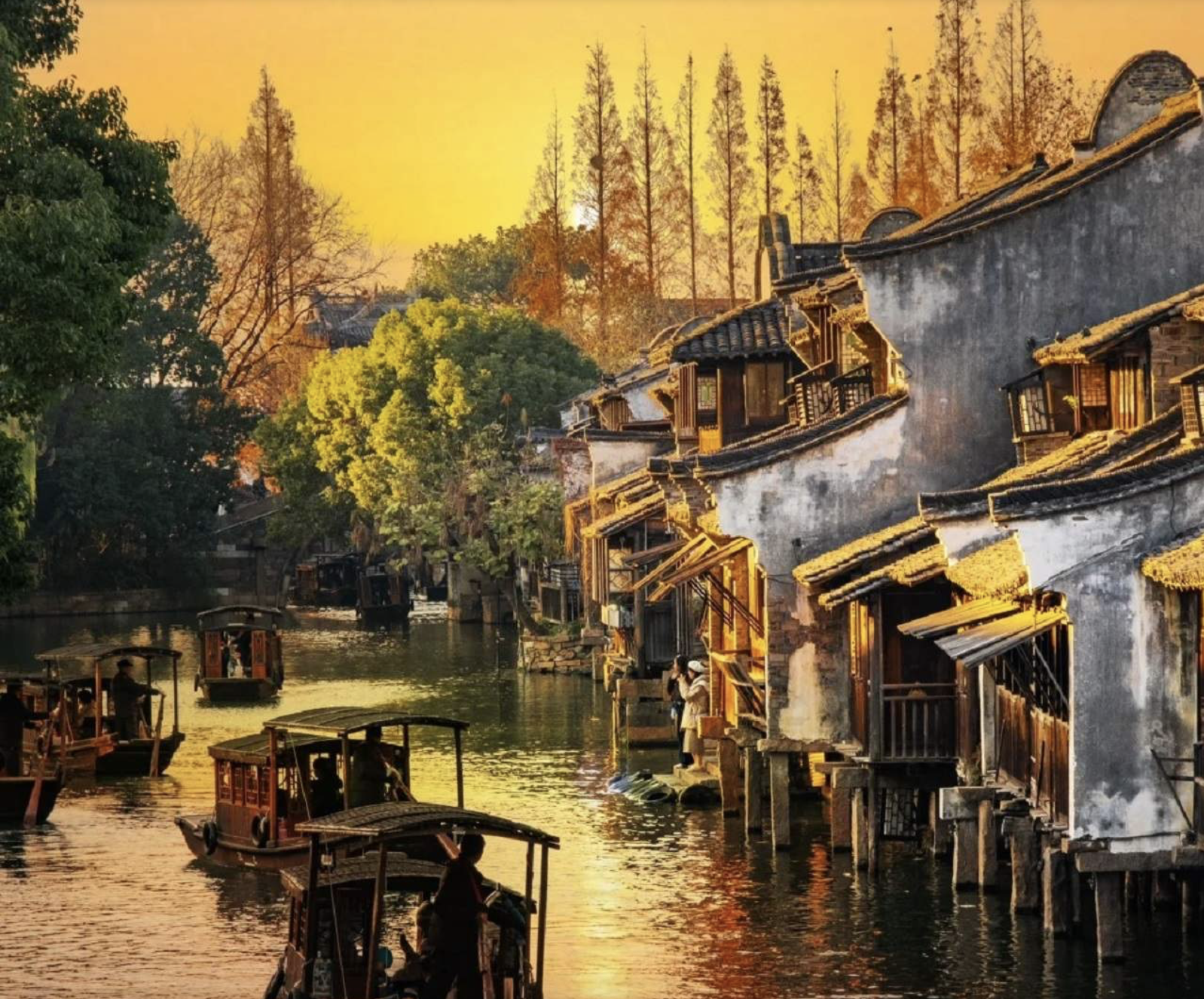 ทัวร์ 1 วันสุดพิเศษในเซี่ยงไฮ้ ประเทศจีน: ชมความงามอันเป็นเอกลักษณ์ของเมืองโบราณอูเจิ้น | มีไกด์นำเที่ยวหลายภาษาให้เลือก