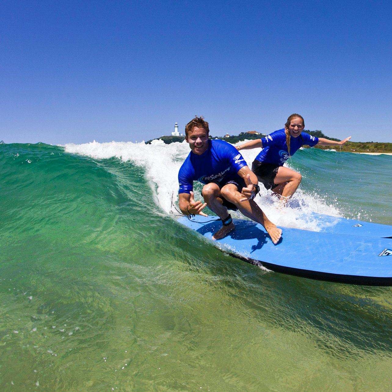 Lezione di surf di due ore a Byron Bay