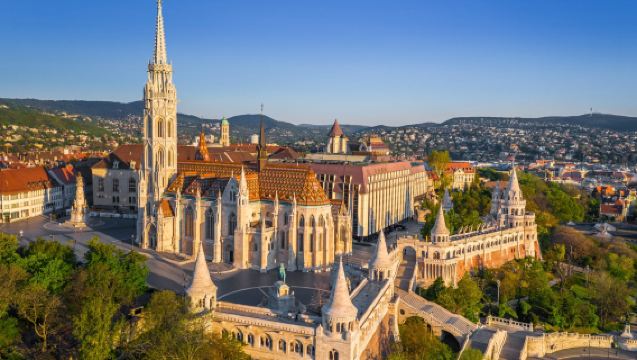 Passeio de meio dia em Budapeste, Hungria: Bastião dos Pescadores, Igreja de Matias e Distrito do Castelo de Buda | Com guia turístico