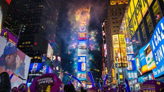 New York Tarikan Viral | Patung Liberty + Times Square dengan Pemandu Berbahasa Cina | Itinerari Fleksibel