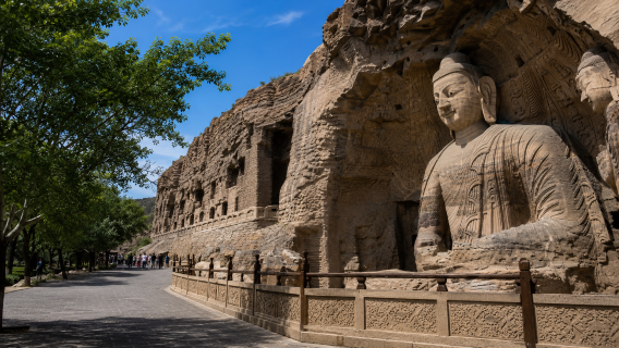 Groupe privé | Excursion d'une journée classique à Datong : Temple suspendu + Pagode en bois de Yingxian + Grottes de Yungang avec prise en charge à domicile