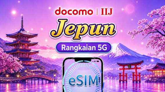 Jepun | DOCOMO eSIM | Pakej harian/Pakej data | Dicaj mengikut hari kalendar | 1-30 hari | Kod QR