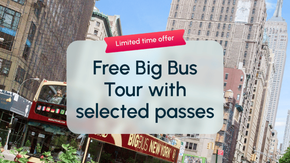 NYC Explorer Pass: New York'un 2-10 arası en iyi cazibe merkezlerinde %50*'ye varan indirimler