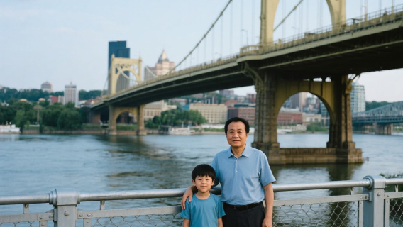 美國匹茲堡旅拍【跟拍攝影親子照情侶閨蜜兒童跟拍家庭Trip Moments】