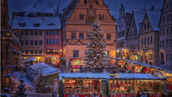 Однодневная экскурсия по Ротенбургу и Харбургу в Германии (из Мюнхена) - Романтическая дорога