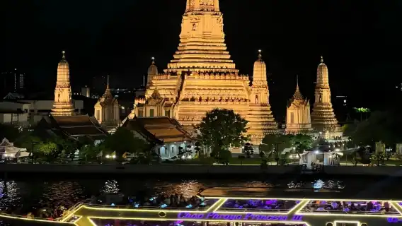 曼谷夜遊湄南河遊船 白玉蘭號/皇家公主號/璀璨珍珠號/奧彼林號/奧朗卡王子號/奢麗白號/奧朗卡王子號