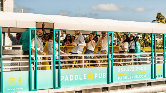 Daytona Beach: Paddle Pub Experience