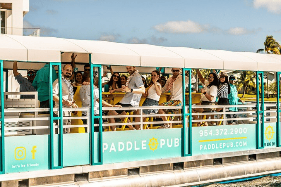 Daytona Beach: Paddle Pub Experience