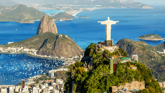 Rio de Janeiro Christ the Redeemer + Sugarloaf Mountain + Selarón Steps + Sambadrome day tour