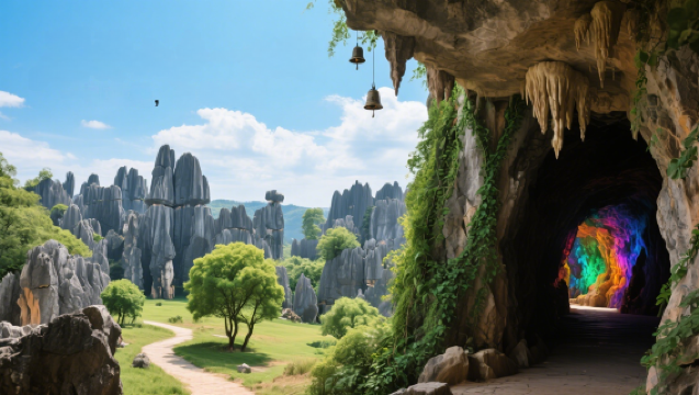 石林九鄉純玩一日遊：二環內接升級九鄉雙索道雙遊船或 15 人小團