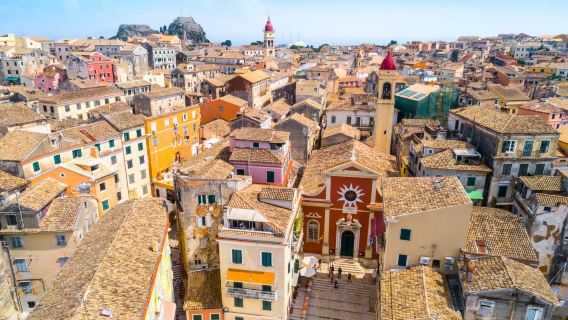 Corfu Old Fortress and Old Town Historical Tour