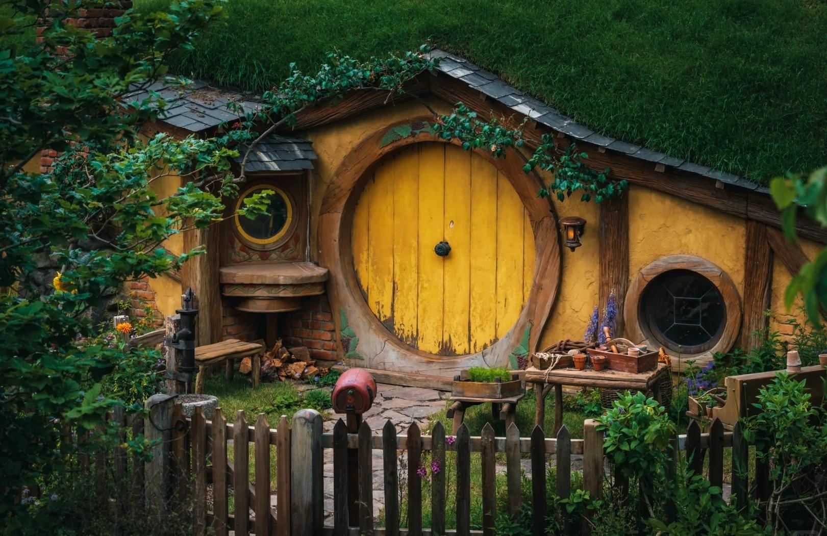 From Auckland: Hobbiton™ Movie Set Tours & Waitomo Caves Small Group Tour