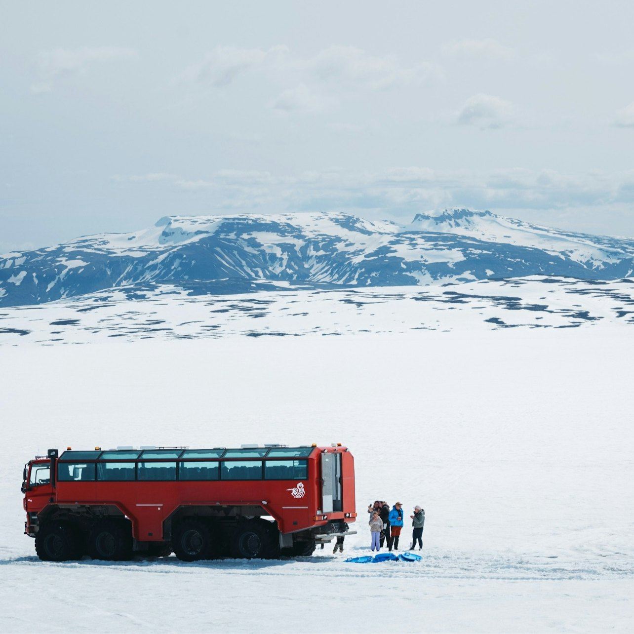Ghiacciaio Langjökull: tour guidato in monster truck