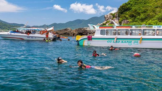 Excursión de un día a la Isla Cham desde Da Nang/Hoi An – Lancha rápida, snorkel y almuerzo